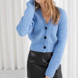 & Other Stories Wool Blend Cardigan